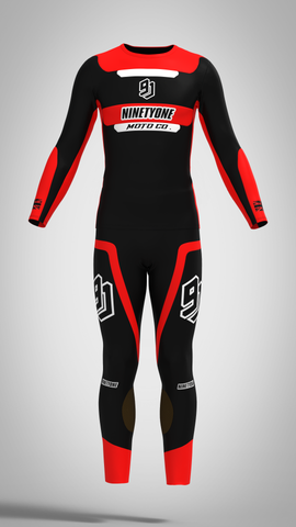 YOUTH RACEFIT 3.5 BLK/RED