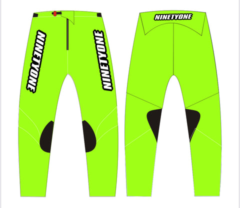 YOUTH FLO GREEN PANTS (LITE)